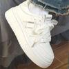 Female Fashion Ins Student Thick Bottom White Shoes Casual Shoes Sports Board Shoes