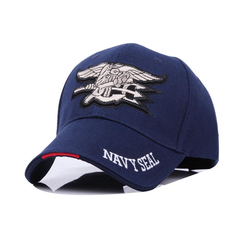 Unisex Seal Assault Team Embroidery Baseball Caps Spring and Autumn Outdoor Adjustable Casual Hats Sunscreen Hat