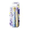 Popular Kids' Soft Bristle Three-Sided Toothbrush, Ages 3-12, Adorable Cartoon Giraffe Design