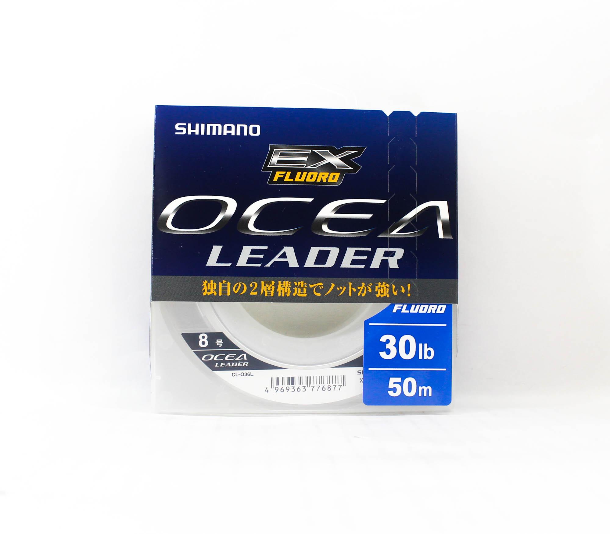 

Shimano CL-026L Ocea EX Флюорокарбоновый поводок 50м 30lb (6877) чистый