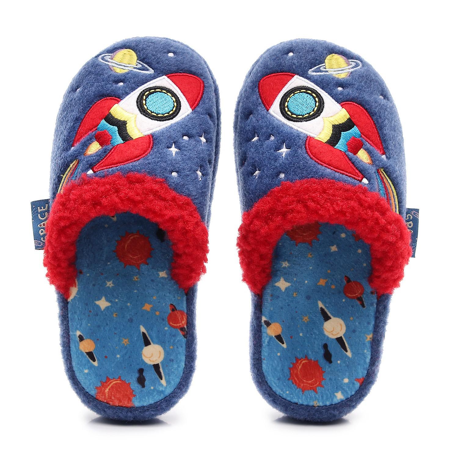 

Детские хлопковые тапочки - Новая коллекция Осень/Зима 2025 для дома, для улицы, международная Size 30/31, 19.5 cm length