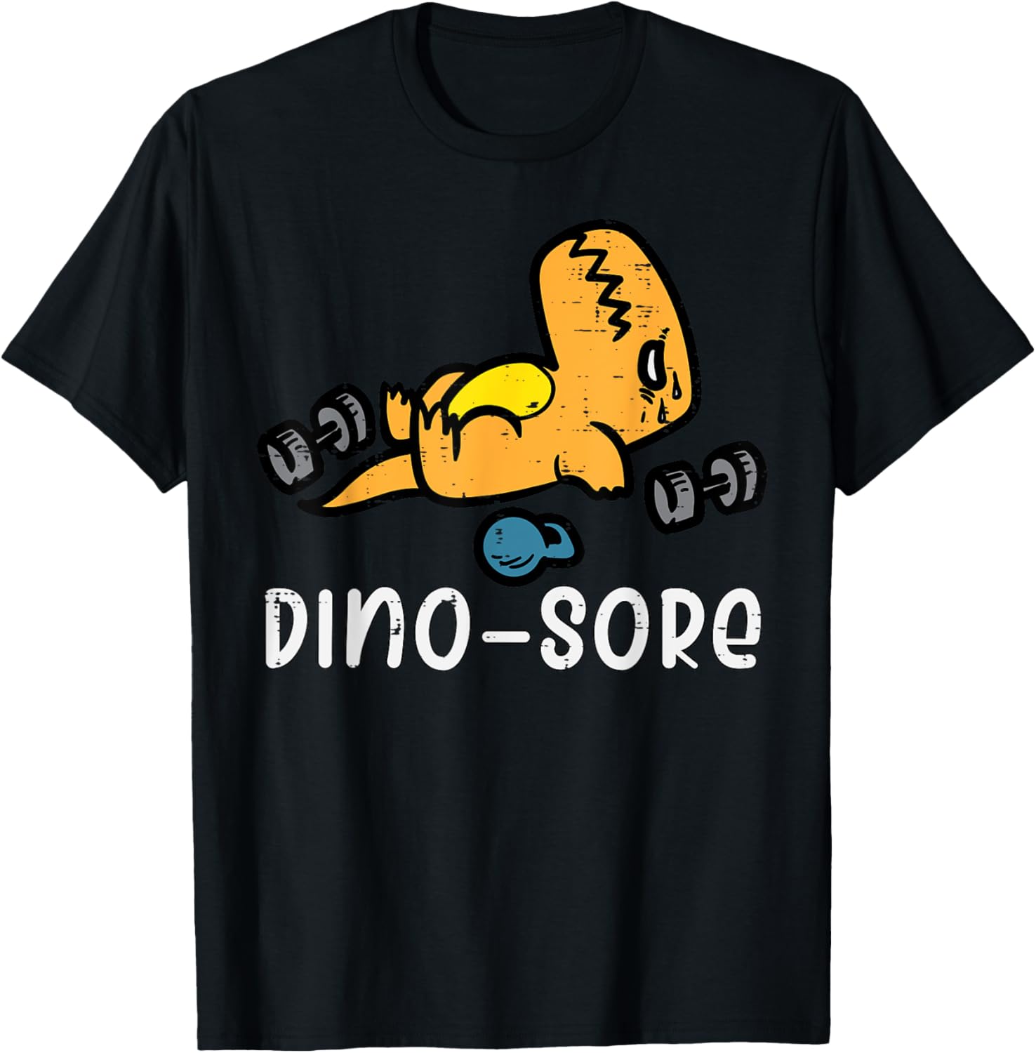 

Vintage Hot Sale Gym Workout Dino Sore Exercise Fitness Boys Kids Women Men T-Shirt Cotton Sport Top Short Sleeve Tee 5XL різнокольоровий