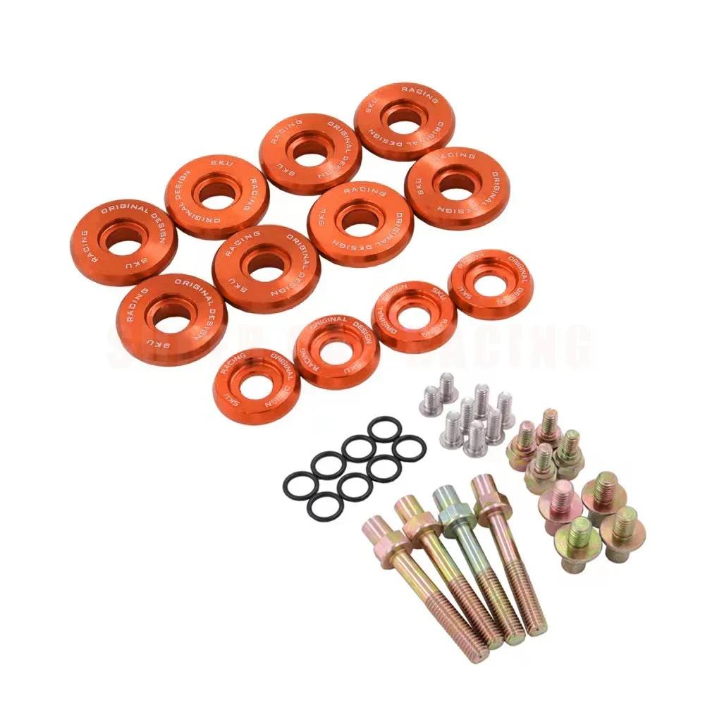 Car Modified Washer Blot Kit JDM Colorful Engine Valve Cover Screws Gasket For Honda B-Series B16 B17 B18 Auto Accessories