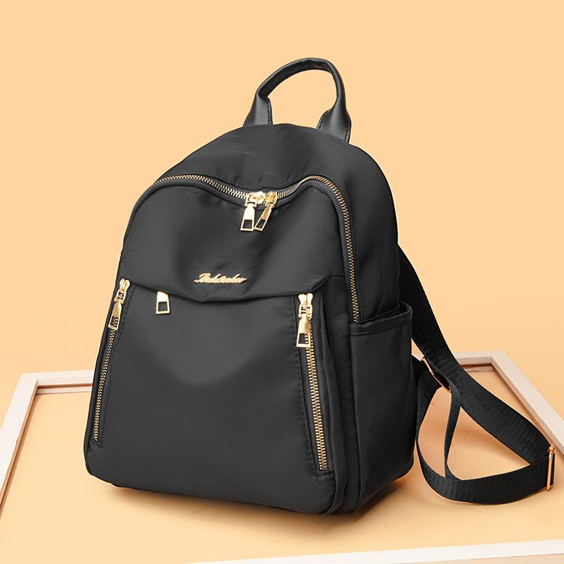 Women's Fashion Casual Nylon Bag Lightweight Women's Travel Backpack Trendy College Student School Bag Backpack