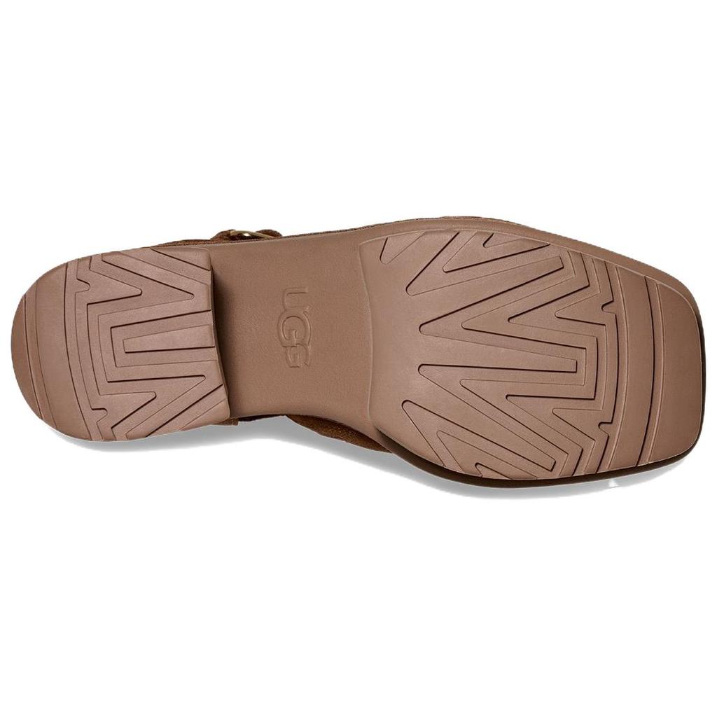 UGG New Heights Fashionable One Strap Sandals Women Sandals Brown 1167478-CHE