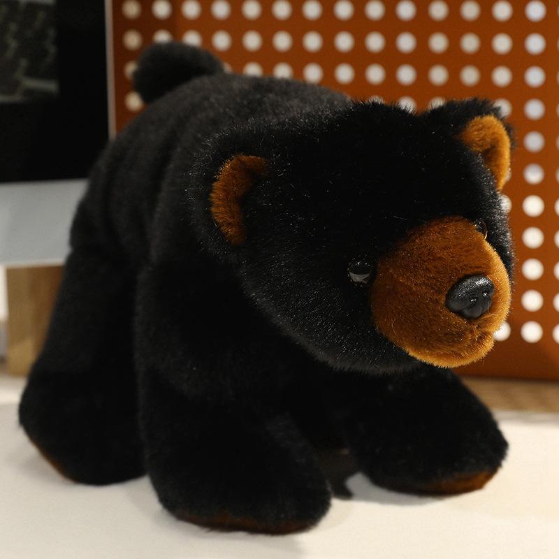 

Simulation Polar Bear Black Bear Brown Bear Grab Machine Doll Doll Cartoon Cute Plush Toy Doll small 20cm (0.12kg)