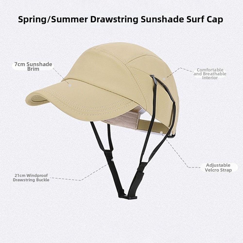 with Windproof Strap Sunhat Adjustable Sunscreen Cap New Beach Fisherman Hat Summer