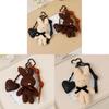 Miu Style Plush Bunny Keychain For Bags And Backpacks Cute Cartoon Gift