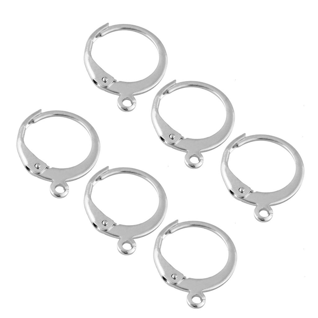10-20pcs V-shaped Earring French Earring Hooks Findings Ear Wire Settings Base Settings For Jewelry Making Earrings Accessories