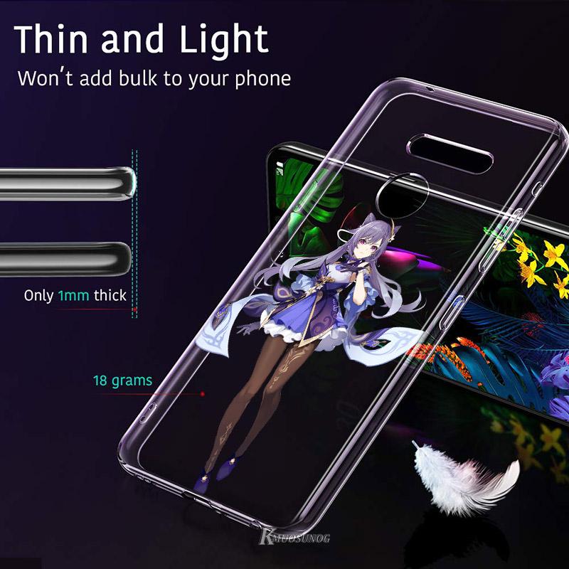 Genshin Impact Game For LG K92 K52 K62 K22 K71 K61 K51S K41S G8 G8S G8X V35 V50 V40 V50S V60 Q60 Phone Case