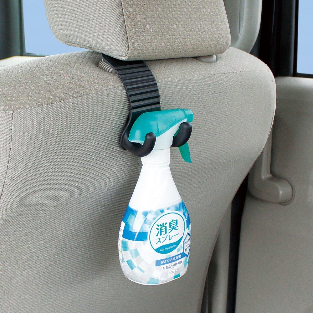 Tsuchiya Yac Autoaufbewahrung Kopfstütze 33mm Front Haken 32mm Seiten Haken Halter/Sprühdosenhalter, Halterung, Abstand, Abstand, ZE-3