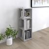 VidaXL Corner Cabinet Concrete Grey 33x33x100 Cm Chipboard