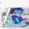 Anime Alien Stage Super Soft Blankets  Kids Plush Bedding Throws Aesthetic Home Decor Flannel Bedspread Sofa Bed Cover