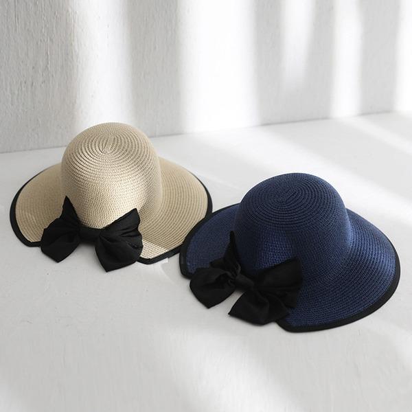 Frauen Sonnenhut Großen Bogen Breite Krempe Floppy Sommer Hüte für Frauen Strand Panama Stroh Hut Sonnenschutz Visier Femme kappe