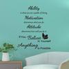 Room Wall Decor Wall Art Sticker Motivational Wall Decal Inspirational Quotes Modern Wall Decals