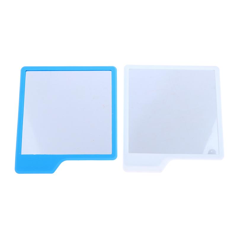Fashion Silicone Mirror Self Grips Mirror Shatterproof Shaving Makeup Shower Silicone Travel Washroom