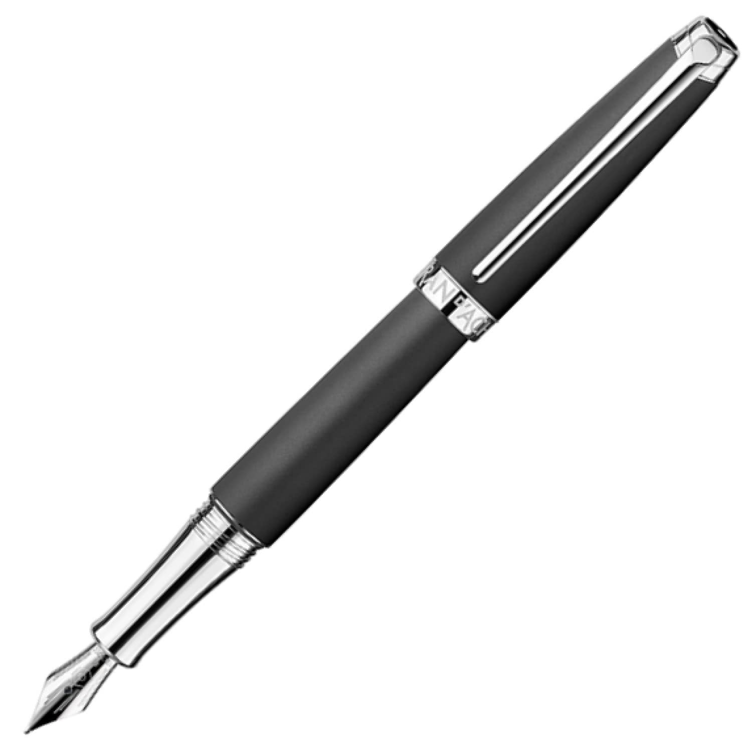 

CARAN Leman EF Extra Fine Fountain Matte Officially Imported D ACHE Pen, Black, 4799-476,