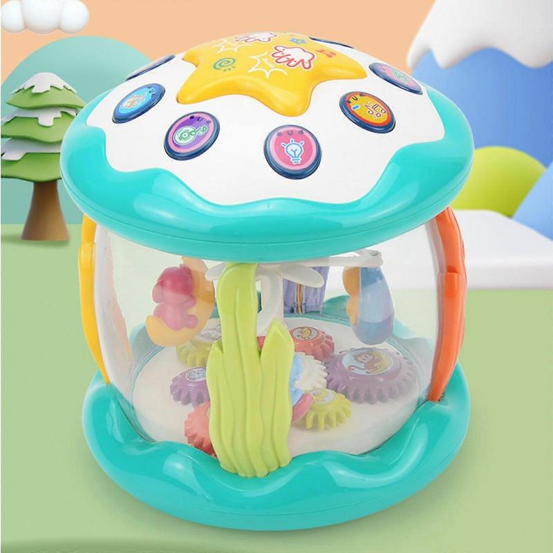 3 - D Rotating Kids' Pacify Music Light - Ocean Sensory ToyToy Playsets