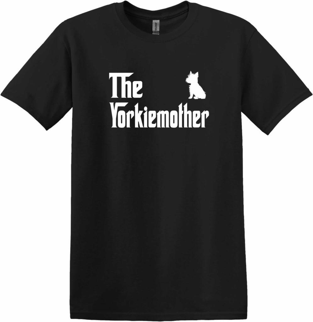 Funny The Yorkiemother Yorkie Yorkshire Terrier Dog Lover Mom Mama T-Shirt XXXXL