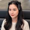 Polyester Plaid Bow Hairpin Zinc Zinc Alloy Korean Barrettes Hair Clip for Bangs Bownot Hair Clip  Women