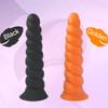 Anální kolík s přísavkou anální kolík Realistické dildo Soft tekutá silikonová vaginální masáž prostaty stimulace pro muže a ženy