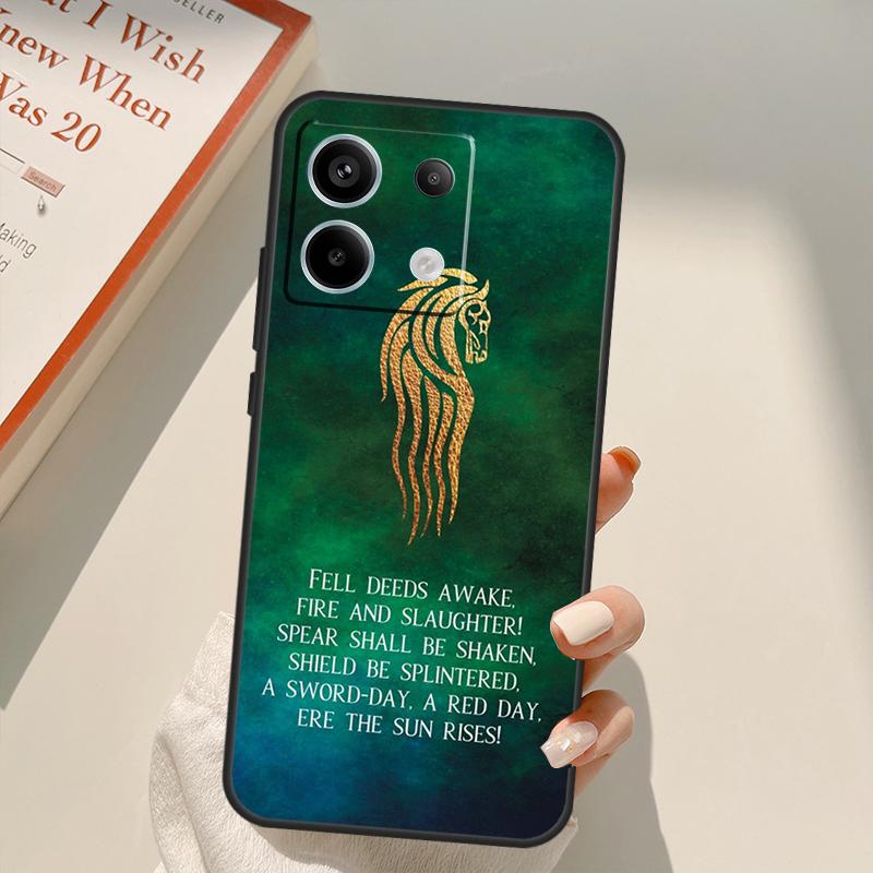 Rider of Rohan Funda For Xiaomi Redmi Note 14 13 12 10 11 15 Pro Plus Case For Redmi 15C 10C 12C 13C 14C 15