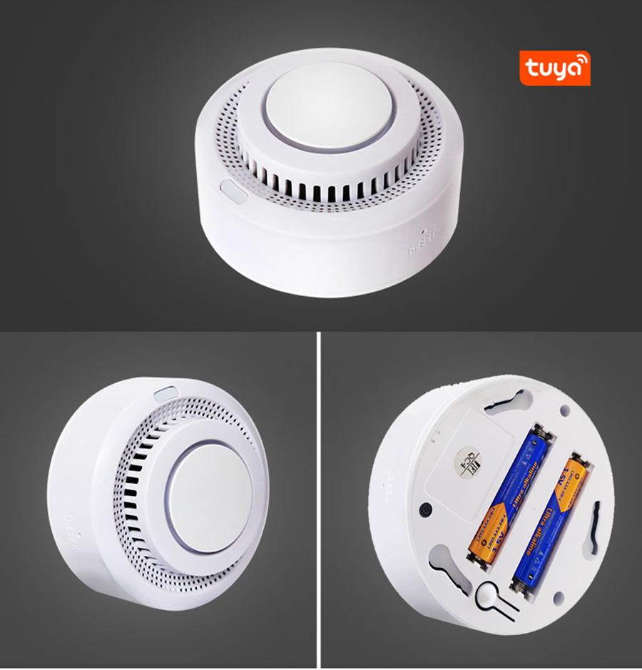 Tuya APP WiFi Smoke Detector Sensor