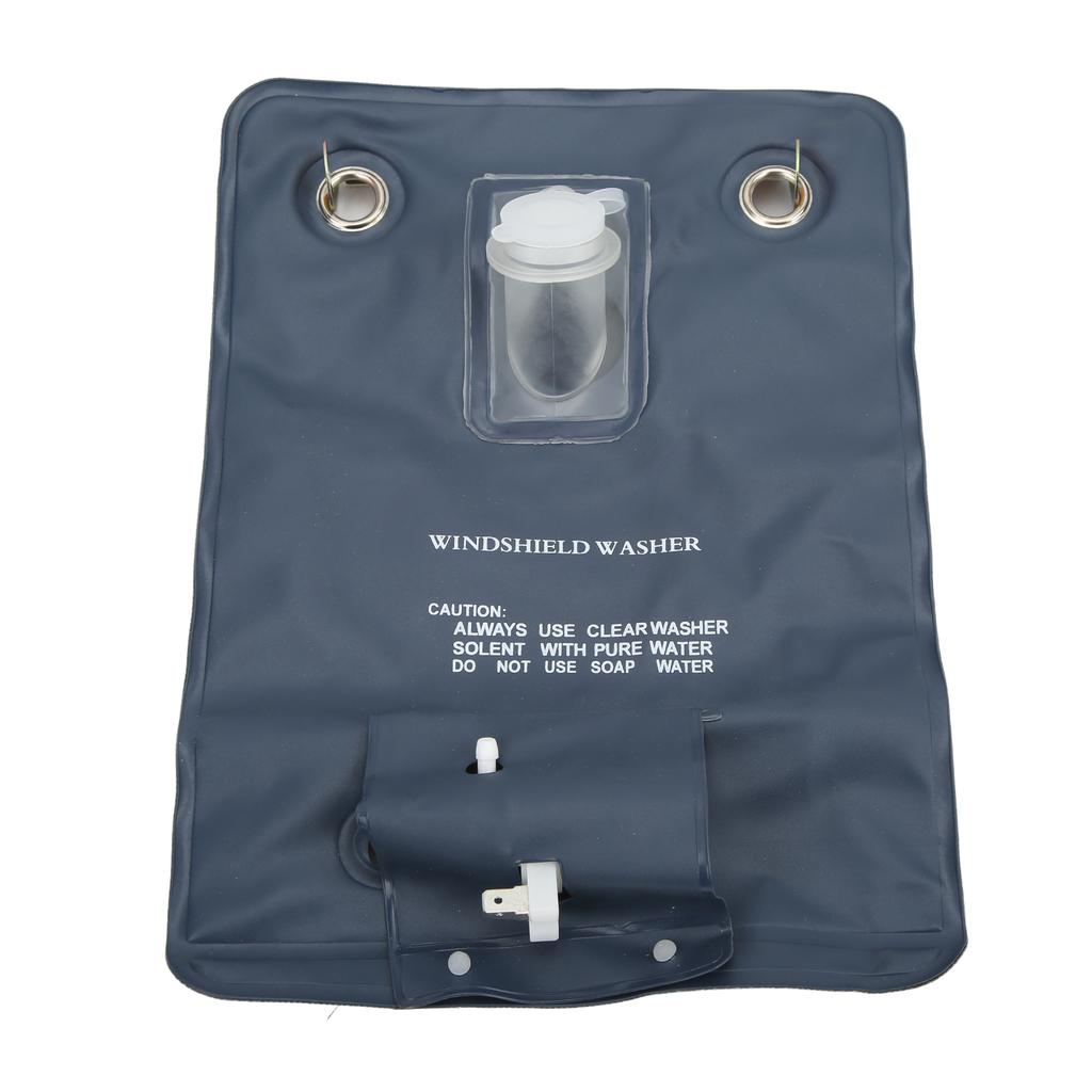 Windshield Washer Kit Easy Replaceable Convenient Practical Washer Bag Kit Cleaning Tools with Pump