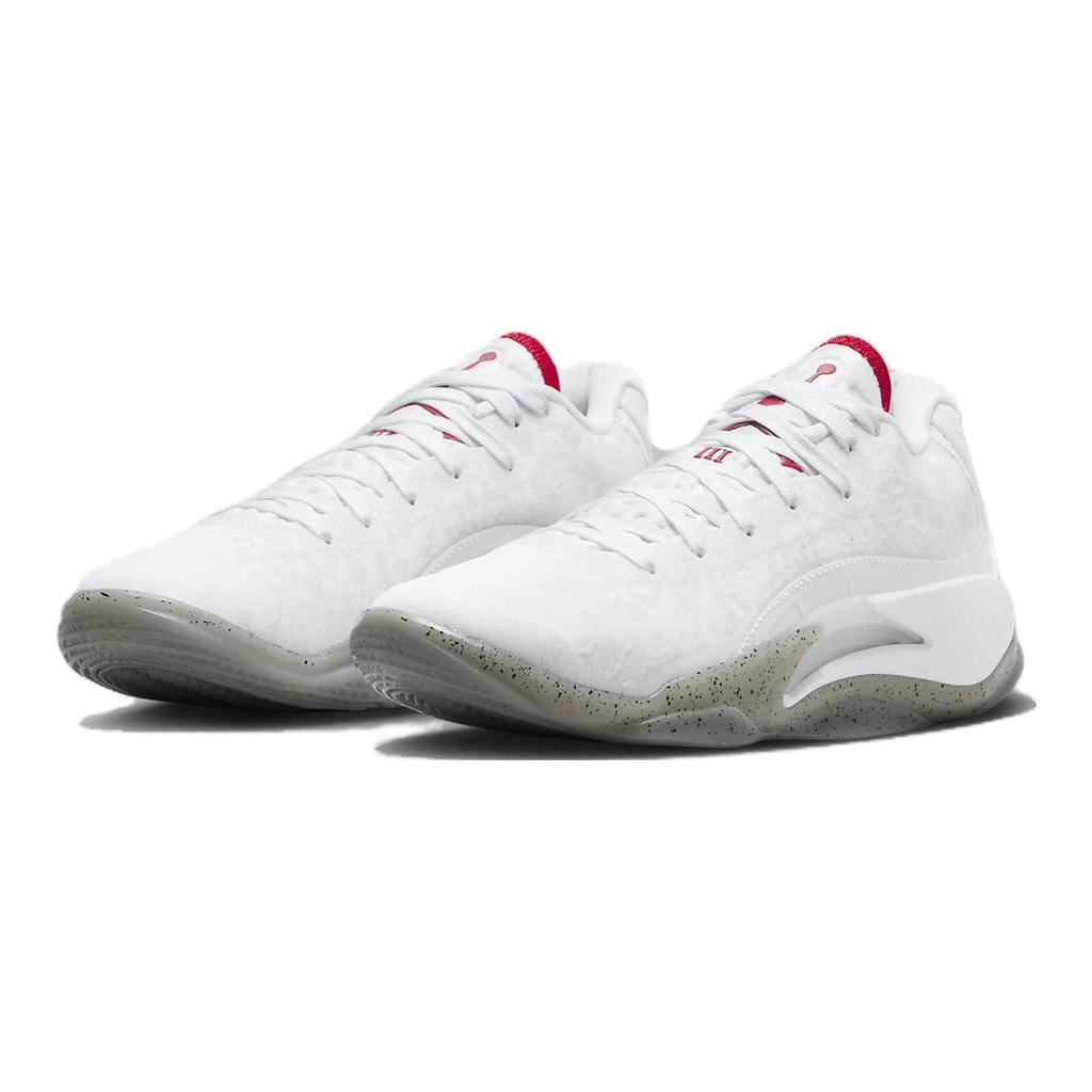 Air Jordan Jordan Zion 3 GS Fresh Paint Kids Sneakers White Cement-Grey Pure-Platinum DV3869-106