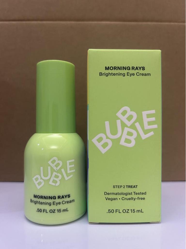 Bubble Skincare: Zestaw: Żel nawilżający do twarzy, Nawilżający spray tonizujący i Rozjaśniający krem pod oczy (50 ml)