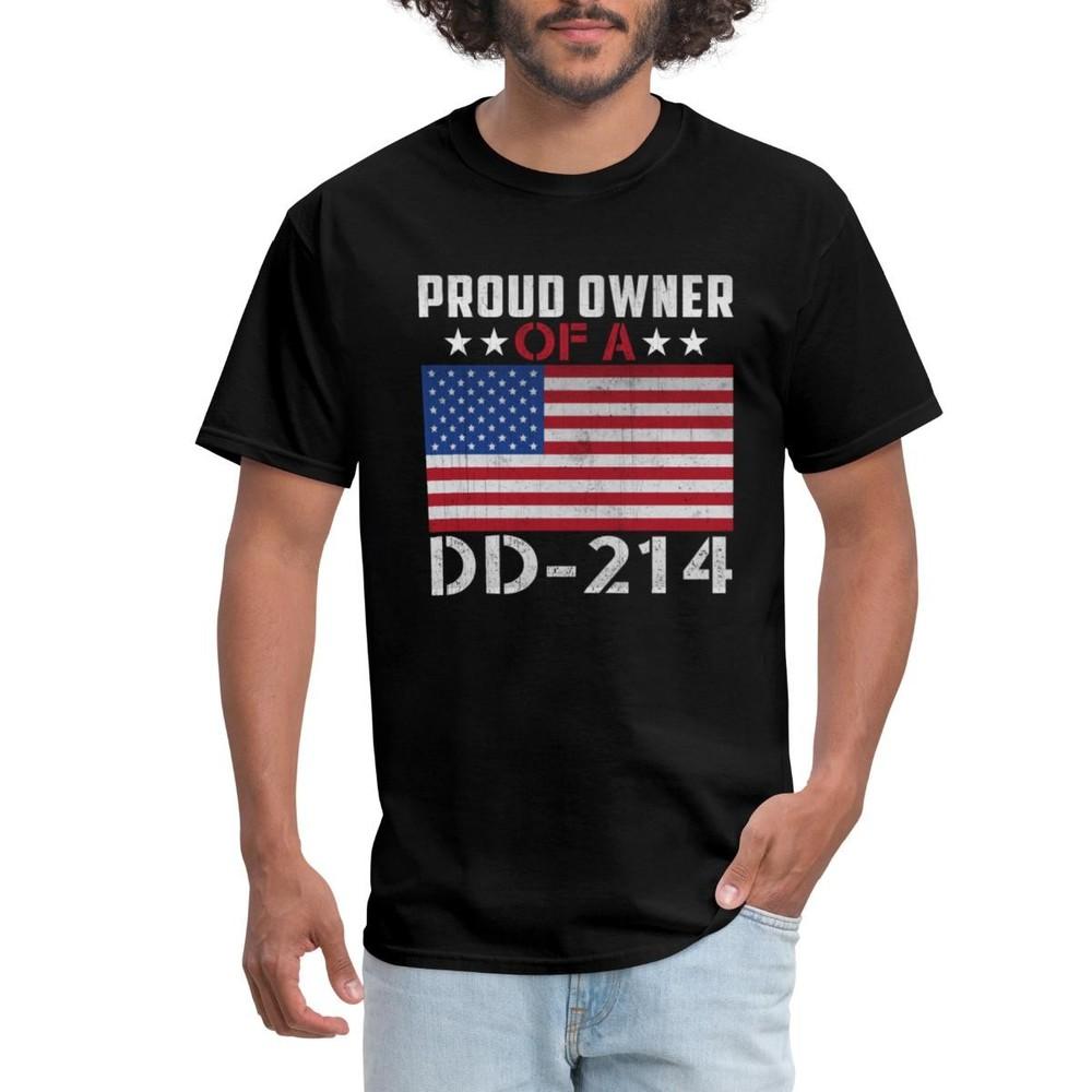 Proud Owner Of A DD-214 Veterans Day Men s T-Shirt Unisex T-Shirt XXL