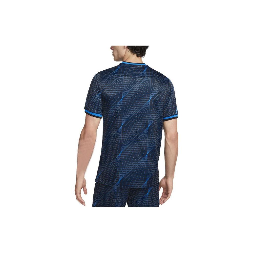 Nike Chelsea FC 23/24 Stadium Away Dri-FIT Soccer Jersey 'Blue' Men's DX2683-428
