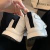 Women's All-match Casual Color Matching Thick Sole Height-enhancing Lightweight Sports Style Drawstring Dad Shoes