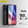 ESCASE Redmi K40/40 Pro Phone Case, Xiaomi 40 Pro+ Protective Cover Shockproof Style Unisex Anti-Scratch Soft Black