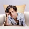 MManeskin DDamiano David  Doublesided print Pillow Case Pattern Printed Pillowcase For Living Room Sofa Cushion Cover