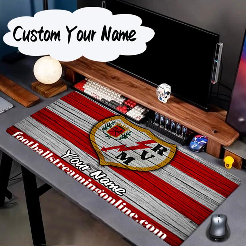 Custom Name Mouse pad Rayo Team Crest Mouse pad, Gaming Mouse Pad, keyboard pad, Desk Decor for computer notebook Fan Birthday Gift