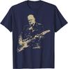 Winston Churchill spielt E-Gitarre Rocker Humor Unisex T-Shirt