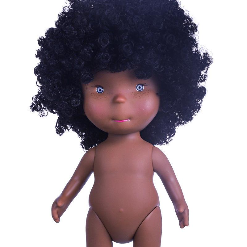 New Mia 24Cm Vinyl Naked Dolls With Movable Joints Waldorf Diy Custom Play Dolls For Kids Pretend Play Handmade Craft Toys