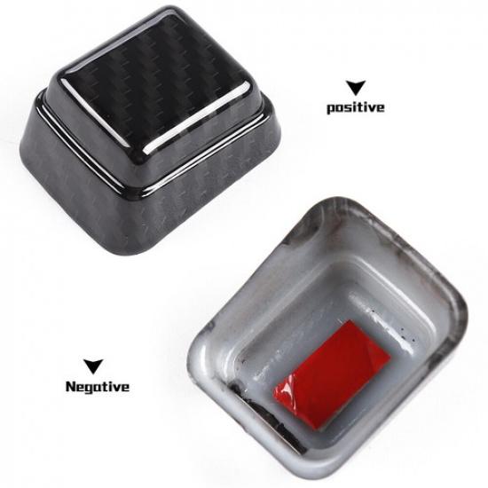 For Jeep Wrangler JL 2018+ Car Rear Wiper Nozzle Cover Trim Bezel Sticker ABS