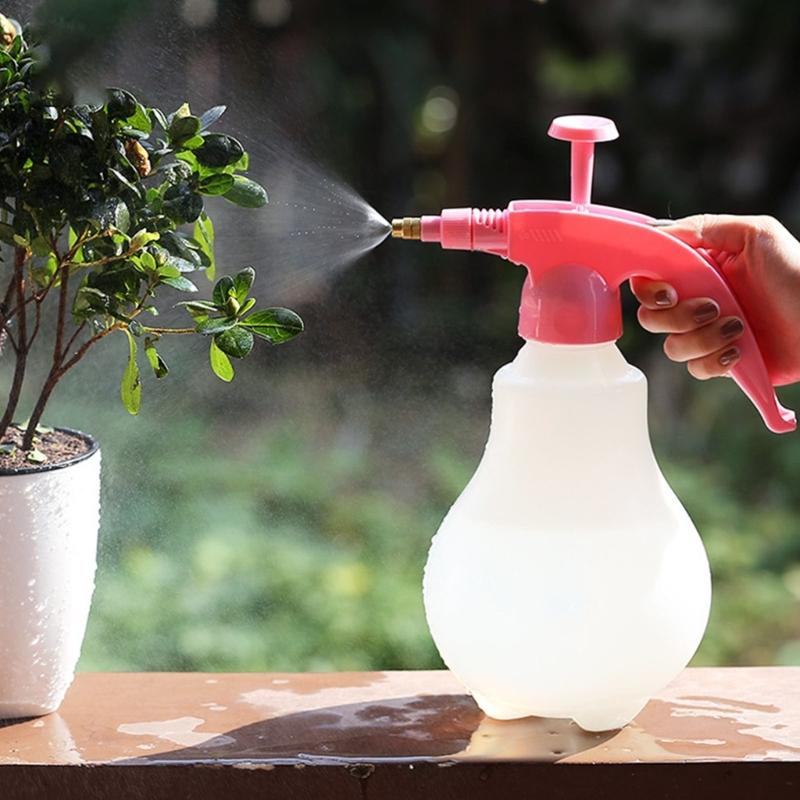 Manual Pressure Sprayer For Plant Regulable Brass Nozzle Ergonomic Handle Durability Garden Watering Can