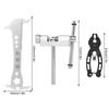 Bike Chain Plier Cutter Checker Repair Tool Kit Quick Detachable for Mountain Road Bicycle