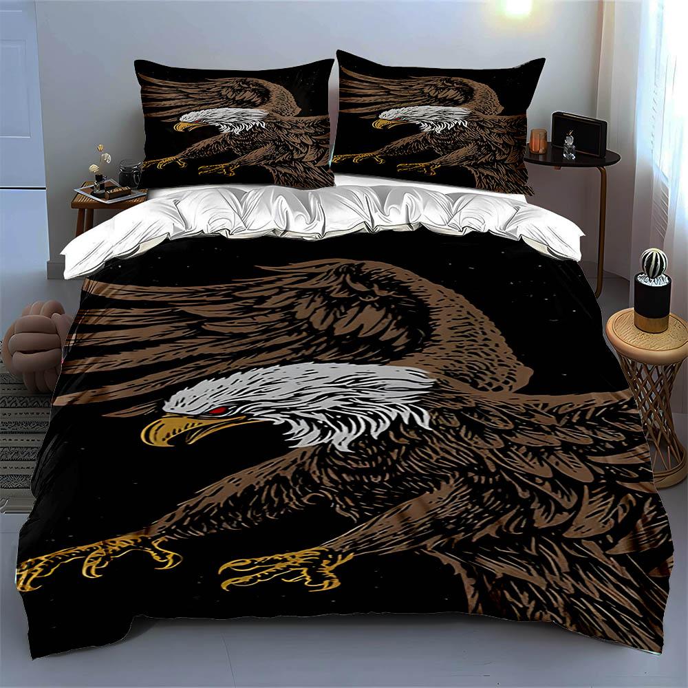 Eagle Spreading Wings. Bedding Duvet Cover Sets Duvet Covers Pillowcases Gifts (1 * Duvet Cover 2 * Pillowcases, Without Duvet Insert)