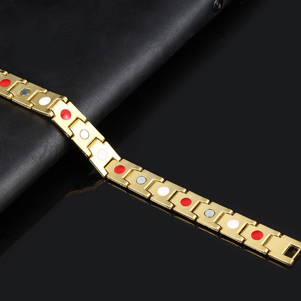 Bracelet Magnétique Tendance Homme Femme Santé Énergie Thérapie Bijoux Arthrite