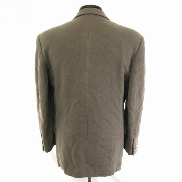 Made in Japan Legman Wool Cashmere Tailored Jacket Men S Brown Single Two Button Fully Lined Multi Pockets(USED)