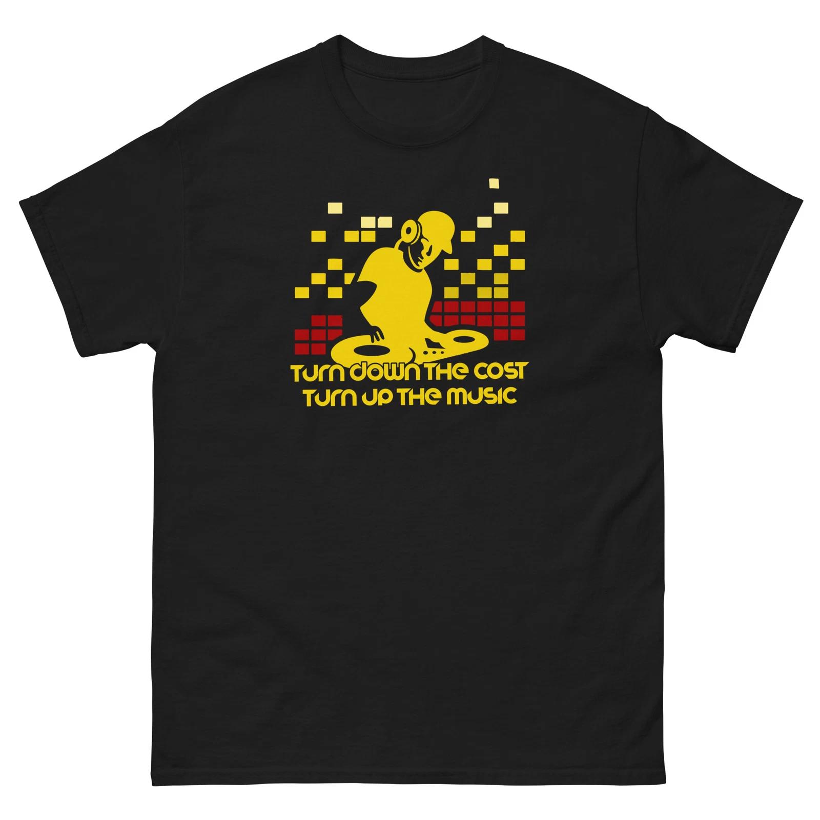 Turn Down the Cost Turn up the Music 2020 Short Sleeve T-Shirt L