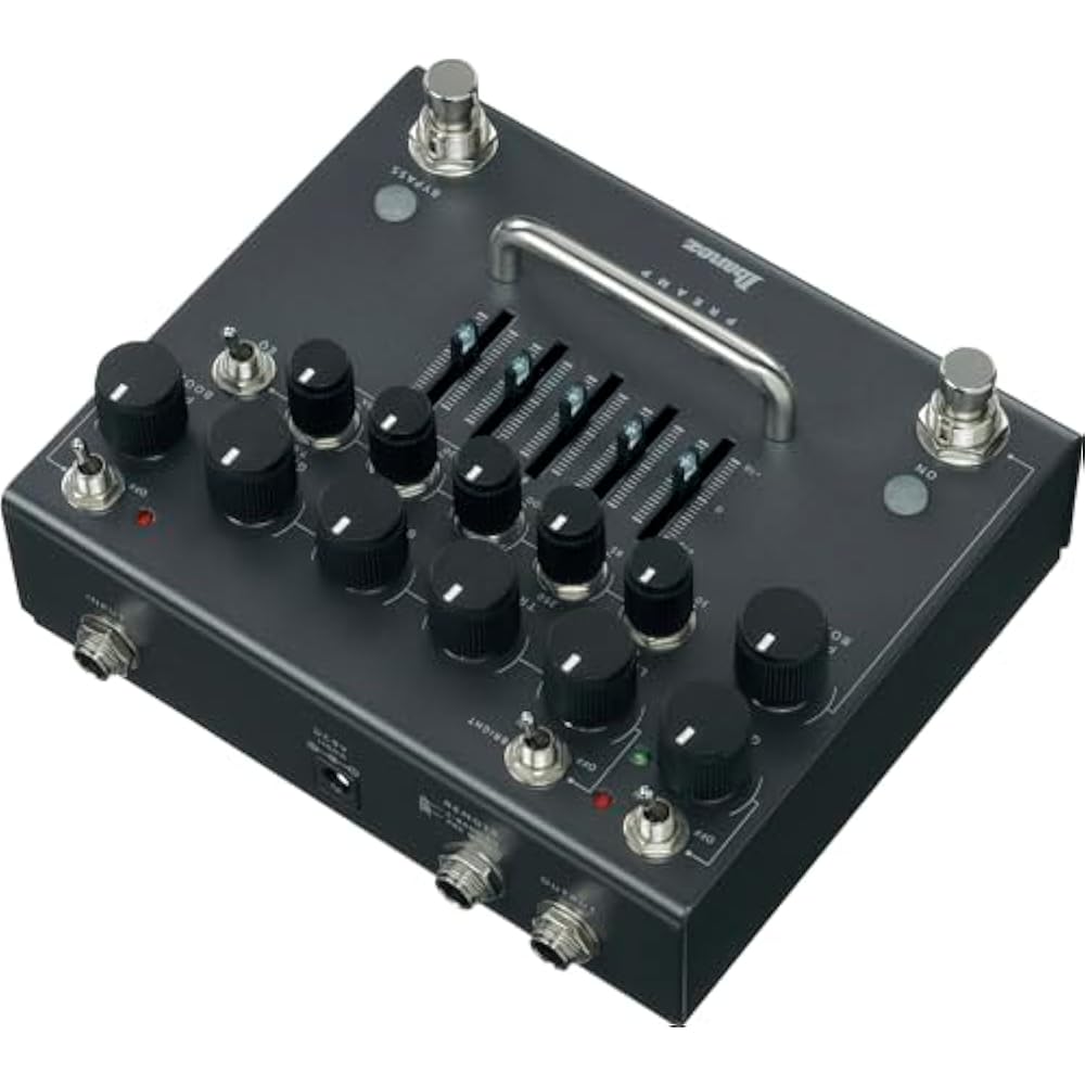 IBANEZ Ibanez 5 Band Parametric EQ/Noise Gate “PENTATONE PREAMP” PTPRE