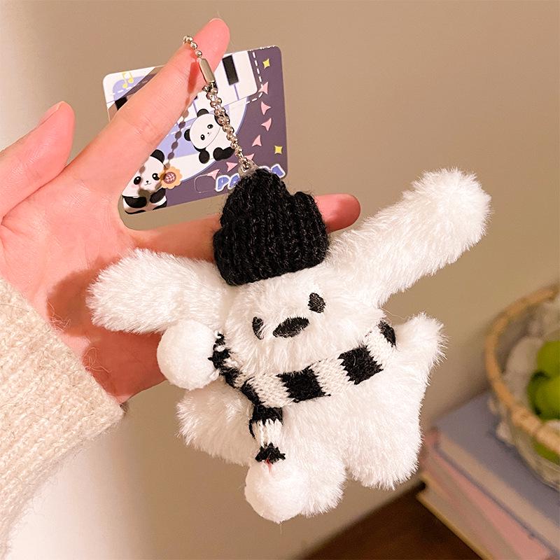 Plush Pendant Keychain Figurines - Perfect for Promotions, Weddings, Gifts, and Charms