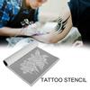 Temporary Tattoo Stencil Reusable Tattoo Airbrush Templates Tattoo Accessory 29