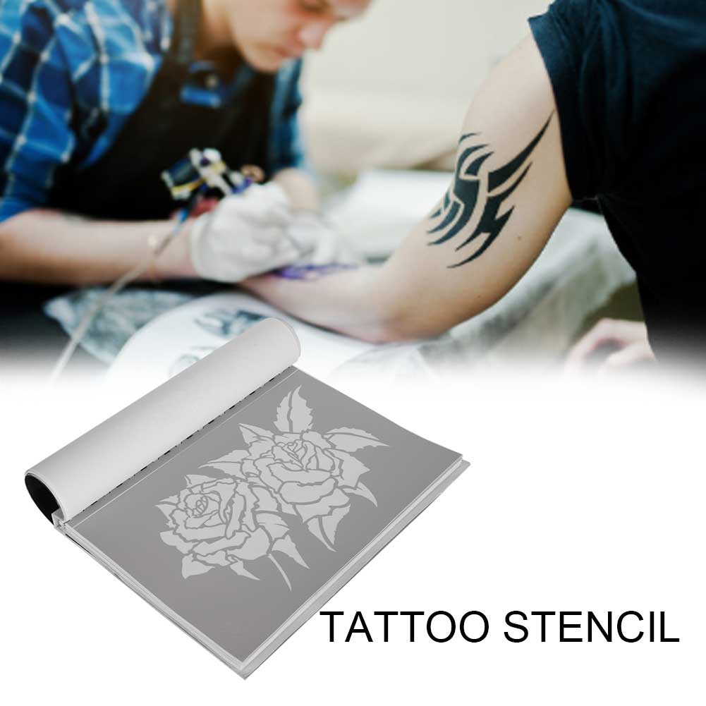 Temporary Tattoo Stencil Reusable Tattoo Airbrush Templates Tattoo Accessory 29