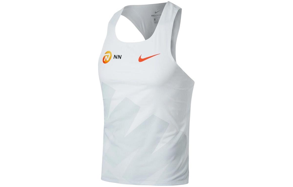 Nike Tank Tops Women s White Square Collar Moderate Other CW1154-100 M